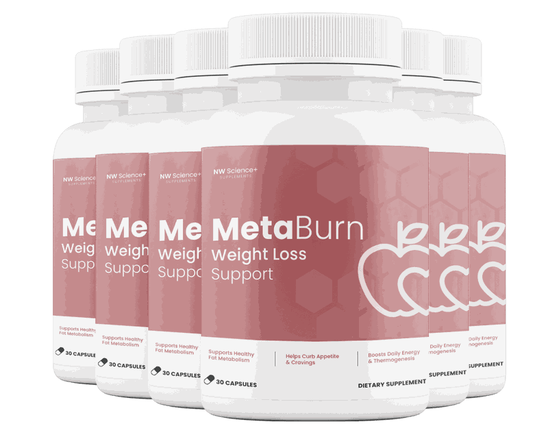 MetaBurn metabolism support supplement bottles