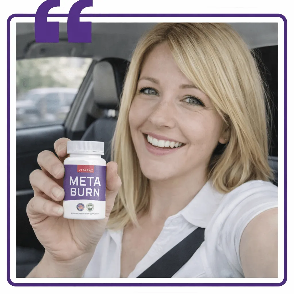 Happy MetaBurn customer testimonial
